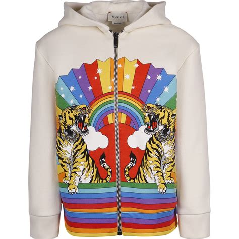 rainbow tiger gucci|rainbow gucci hoodie.